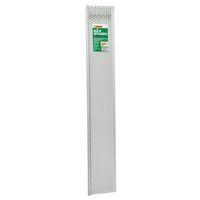 GUTTER SCREEN 6-5/8INX3FT WHT