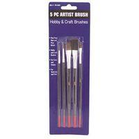 BRUSH CRAFT PAINT 5 PIECE SET