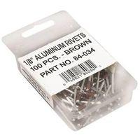 RIVET GUTTER BROWN 1/8 INCH