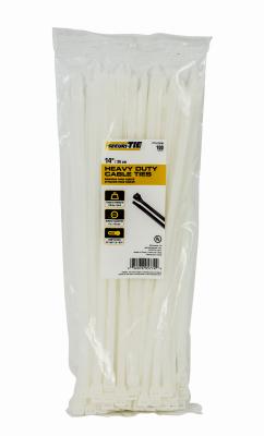 14" HEAVY DUTY  NATURAL NYLON  100/PK
