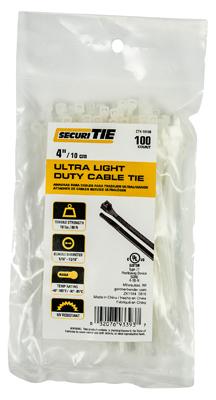 4" ULTRA LIGHT DUTY  NATURAL  100/PK