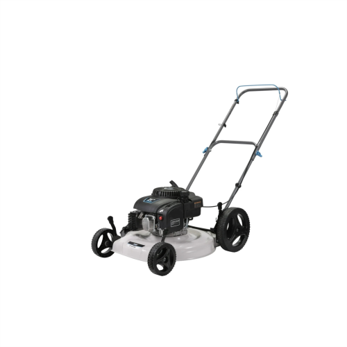 PTG1221T Pulsar 21" Cutting Path Gas-Powered Lawn Mower with Side Discharge & 5 Position Height Adjustmen 200CC