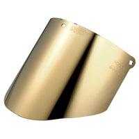 GOLD POLYCARBONATE MED FACESHIELD 10/CS