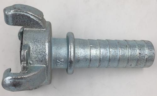 1-1/4 HOSE BARB 4 LUG AIR FITTING