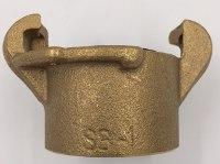 CROWFT,B 1.25FNPT2 BRASS TAPER SB