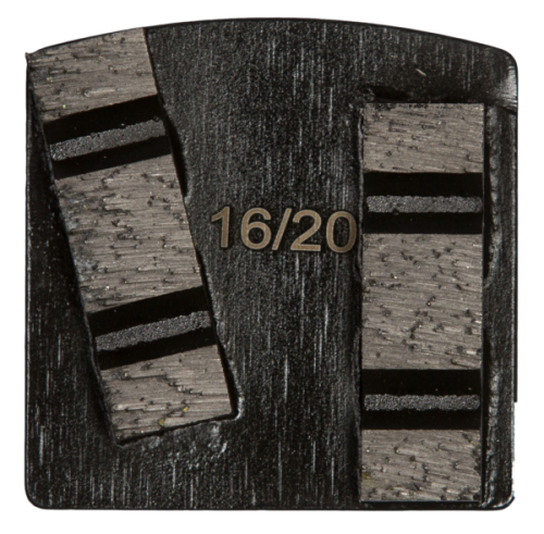 WS 12MM DOUBLE 16/20 BLACK HARD