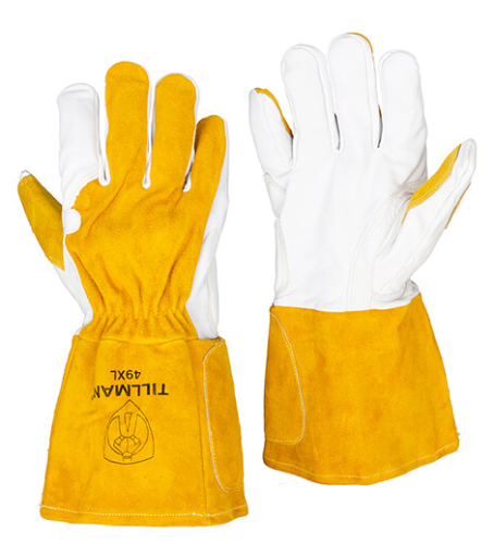 49 Premium Top Grain Goatskin and Split Cowhide MIG Glove with GlidePatch