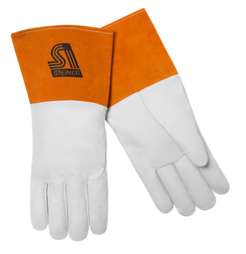 SensiTIG Premium Grain Kidskin TIG Welding Gloves, Unlined, Long Cuff
