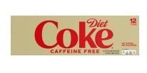 DIET COKE CAFFINE FREE BOTTLE