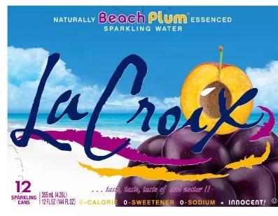 LACROIX BEACH PLUM SPARKLING