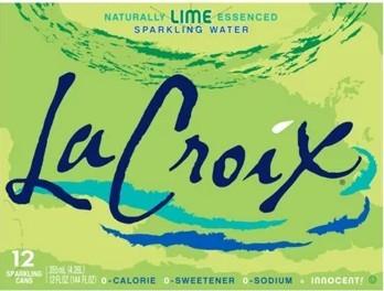 LACROIX LIME SPARKLING WATER