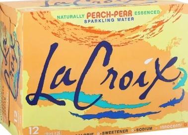 LACROIX PEACH PEAR SPARKLING