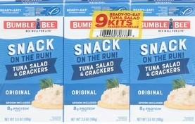 Bumble Bee Tuna Salad Snack O