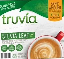 TRUVIA SWEETNER 400CT