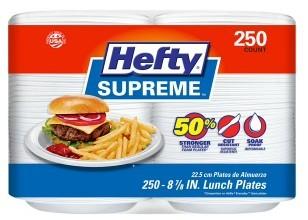 HEFTY PLATES 250CT