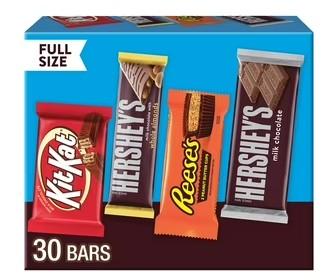 HERSHEYS CHOCOLARE 30CT