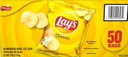 LAYS CLASSIC CHIPS-50CT