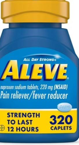 Aleve Pain Reliever Caplets N