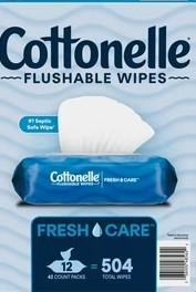 Cottonelle Freshcare Flushabl