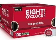 KEURIG EIGHT O CLOCK COFFEE THE ORIGINAL MEDIUM ROAST