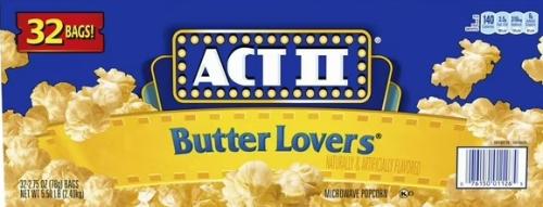 ACT II Butter Lovers Microwav