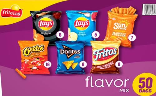 Frito-Lay Flavor Mix Chips an