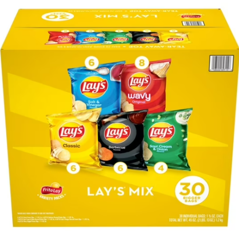 Frito Lay Flavor Mix Variety