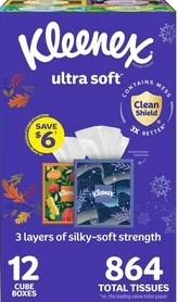 Kleenex Ultra Soft 3-Ply Faci