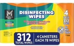 DISINFECTING WIPES 312