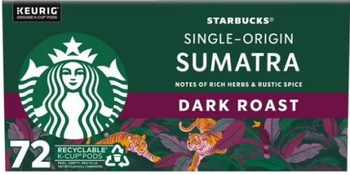 Starbucks Dark Roast K-Cup Co