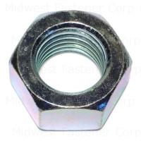 7/8"-9 Zinc Plated Grade 2 Steel Coarse Thread Finished Hex Nut