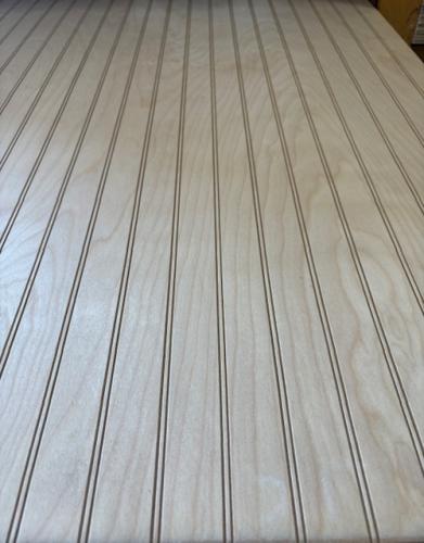 1/4" B-4 NAT. BIRCH WPF MDF BEADED 1.5" OC