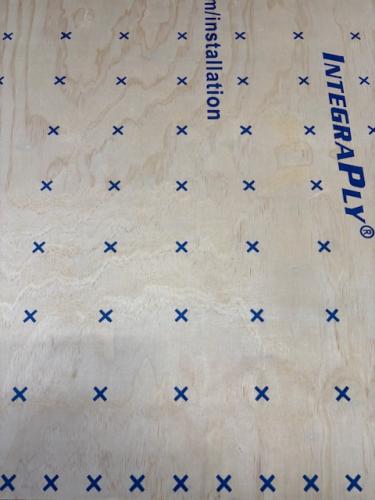1/4" (5.5mm) INTEGRAPLY UNDERLAYMENT PLYWOOD 4'x8'