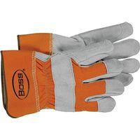 GLOVE DBL LTHR PLM ORG BCK LRG