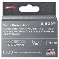 STAPLE WD CRWN HD 9/16IN      