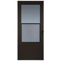 STORM DOOR MIDVIEW BROWN 36IN