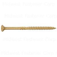 #50760 #10 X 3-1/2" EXT TAN SABERDRIVE SCREW 25# (1358pcs.)