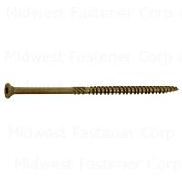 #51265 #12 X 5" EXT TAN SABERDRIVE SCREW 25# (1005pcs.)