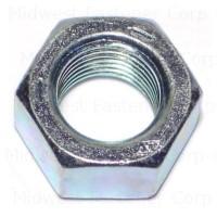 1/2"-13 Zinc Plated Grade 2 Steel Coarse Thread Finished Hex Nut