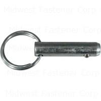 3/8 x 1 - Cotterless Hitch Pin Zinc