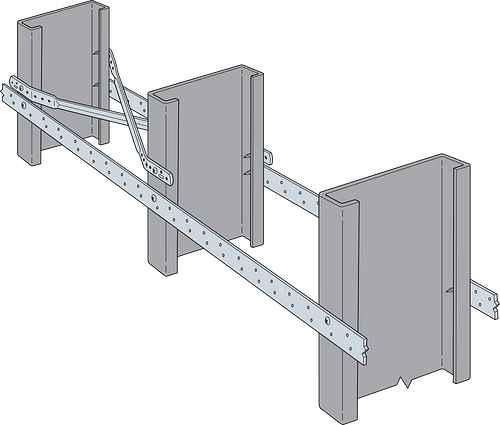 BRIDGING STEEL 39" GALV-SIMPSON