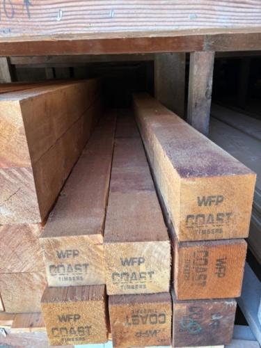 6x6x10' WESTERN RED CEDAR-ROUGH