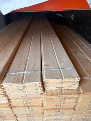 1x8x16 WHITE PINE PREMIUM T&G CAR SIDING #116