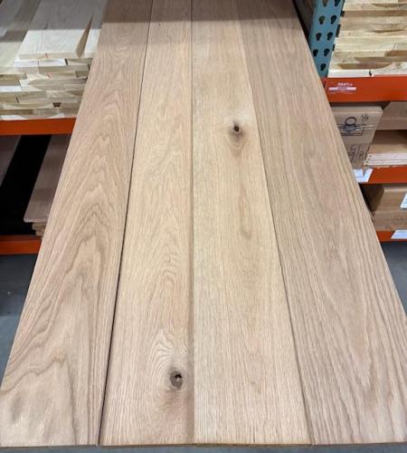 13/16" FAS WHITE OAK RNDM WIDTH SLR-1E 11-12'