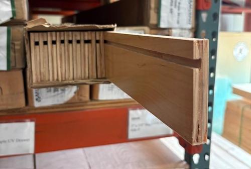 3"x1/2" UV MAPLE DRAWER SIDE 8'