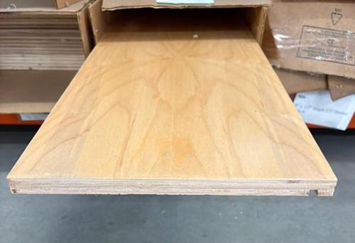 10"x5/8"UV MAPLE DRAWER SIDE 8'