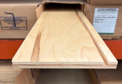6"x1/2" UV MAPLE DRAWER SIDE 8'