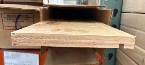6"x5/8"UV MAPLE DRAWER SIDE 8'