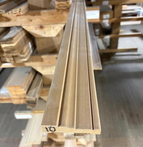3/4" x 3-1/4" ALDER CASING/BASE BEADED