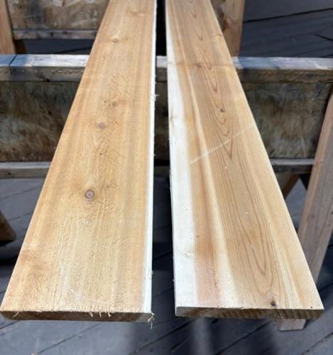 1x6x10' WESTERN RED CEDAR BOARD -S1S2E